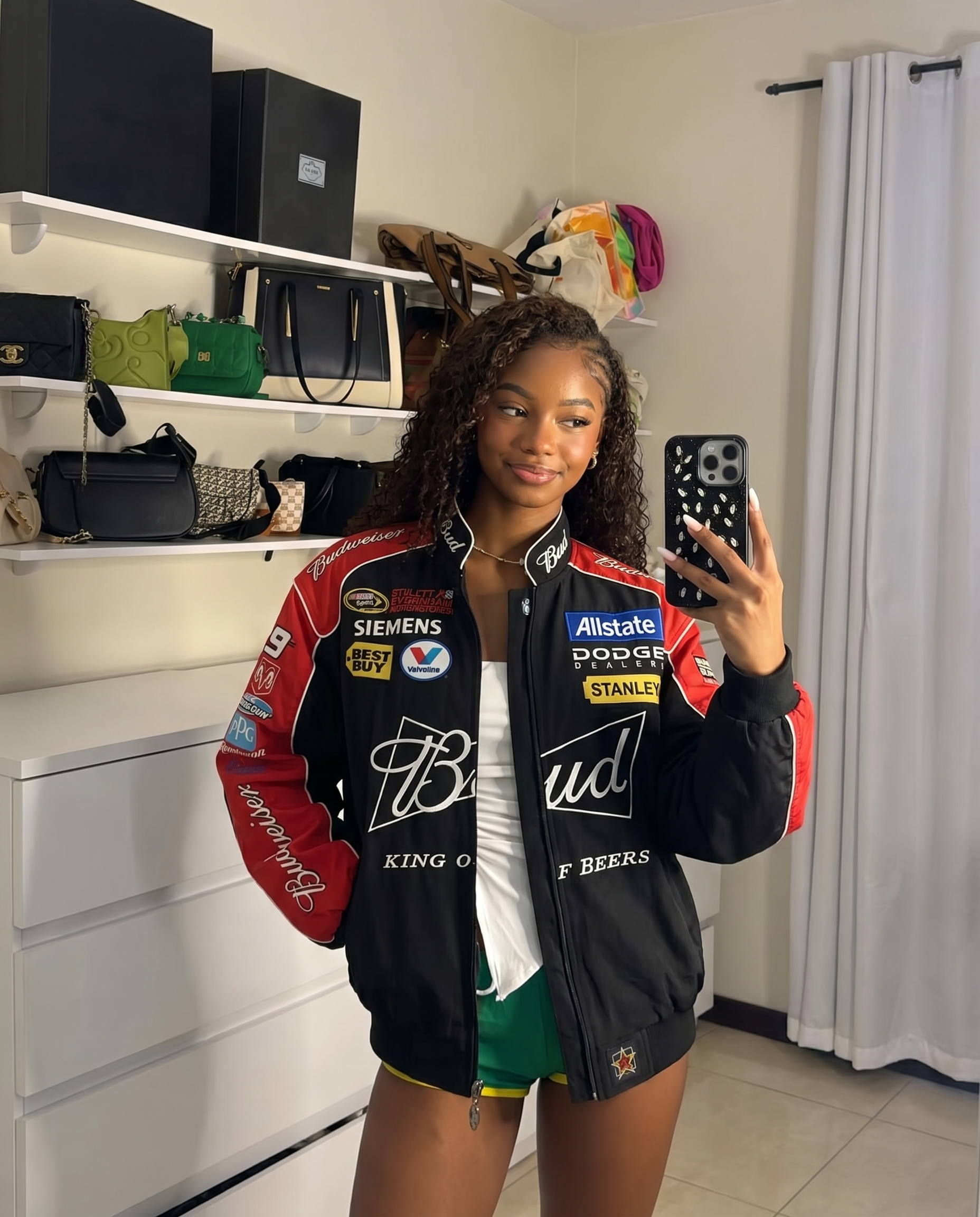 Budweiser Vintage Jacket - Black Edition