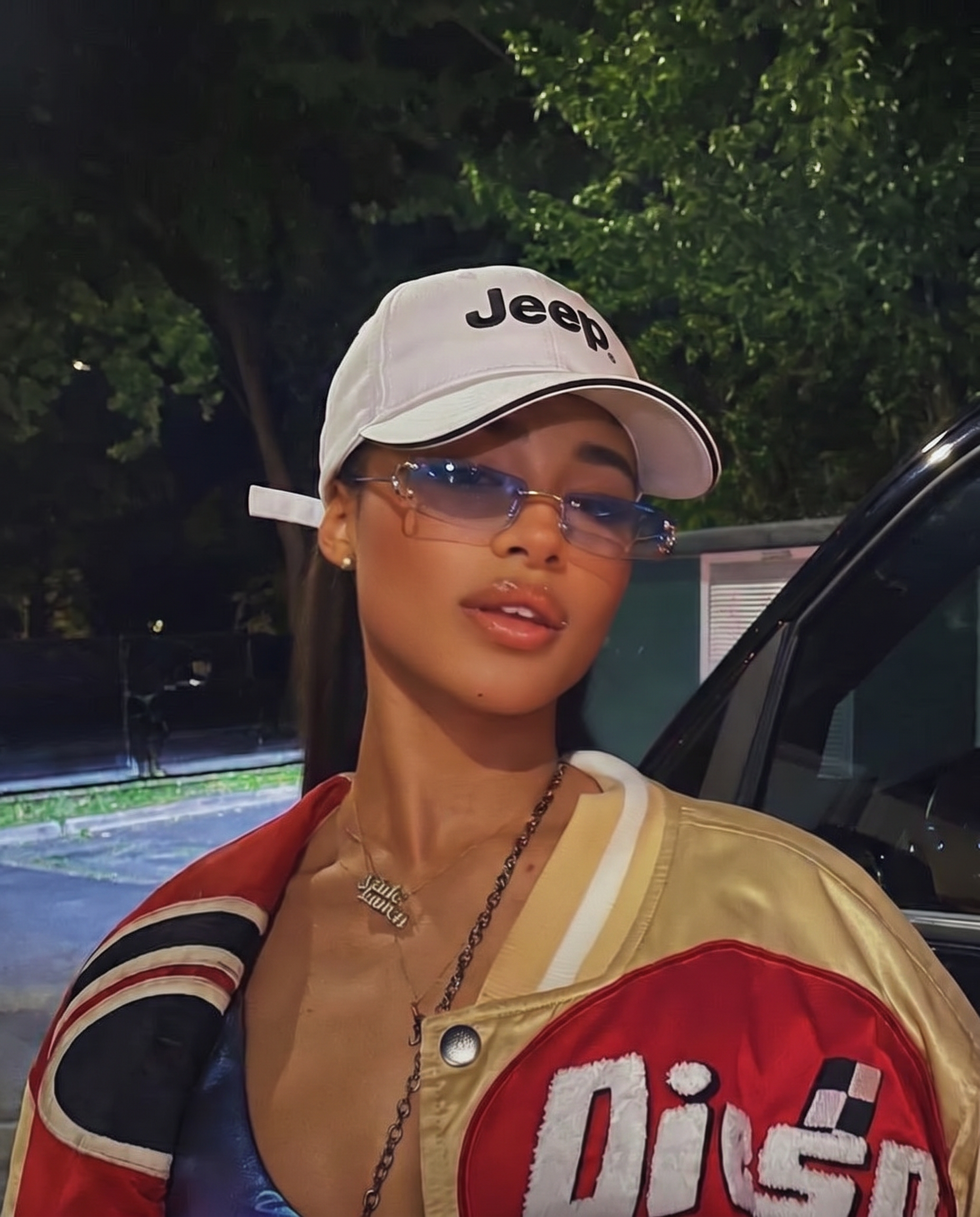 Jeep Cap White
