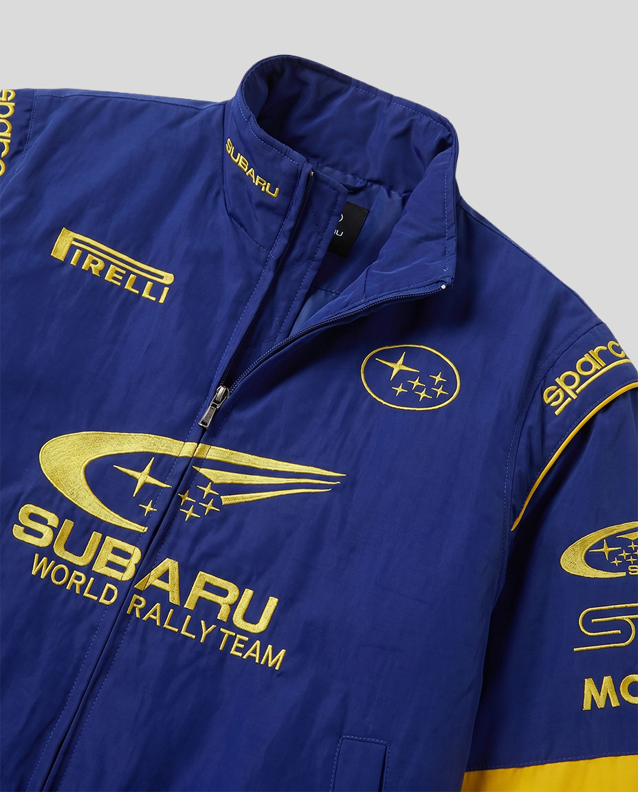 Subaru Rally Vintage Racing Jacket - Blue Edition