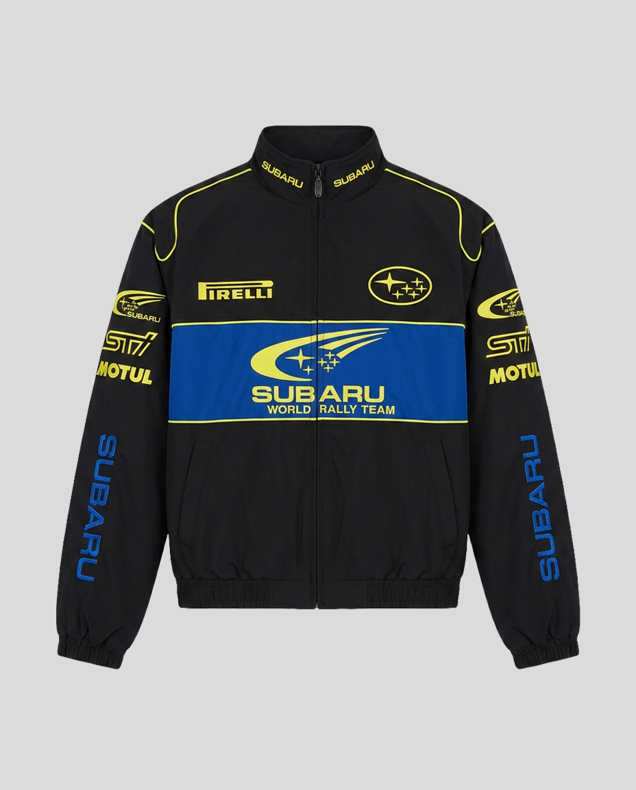 Subaru Rally Vintage Jacket - Black Edition