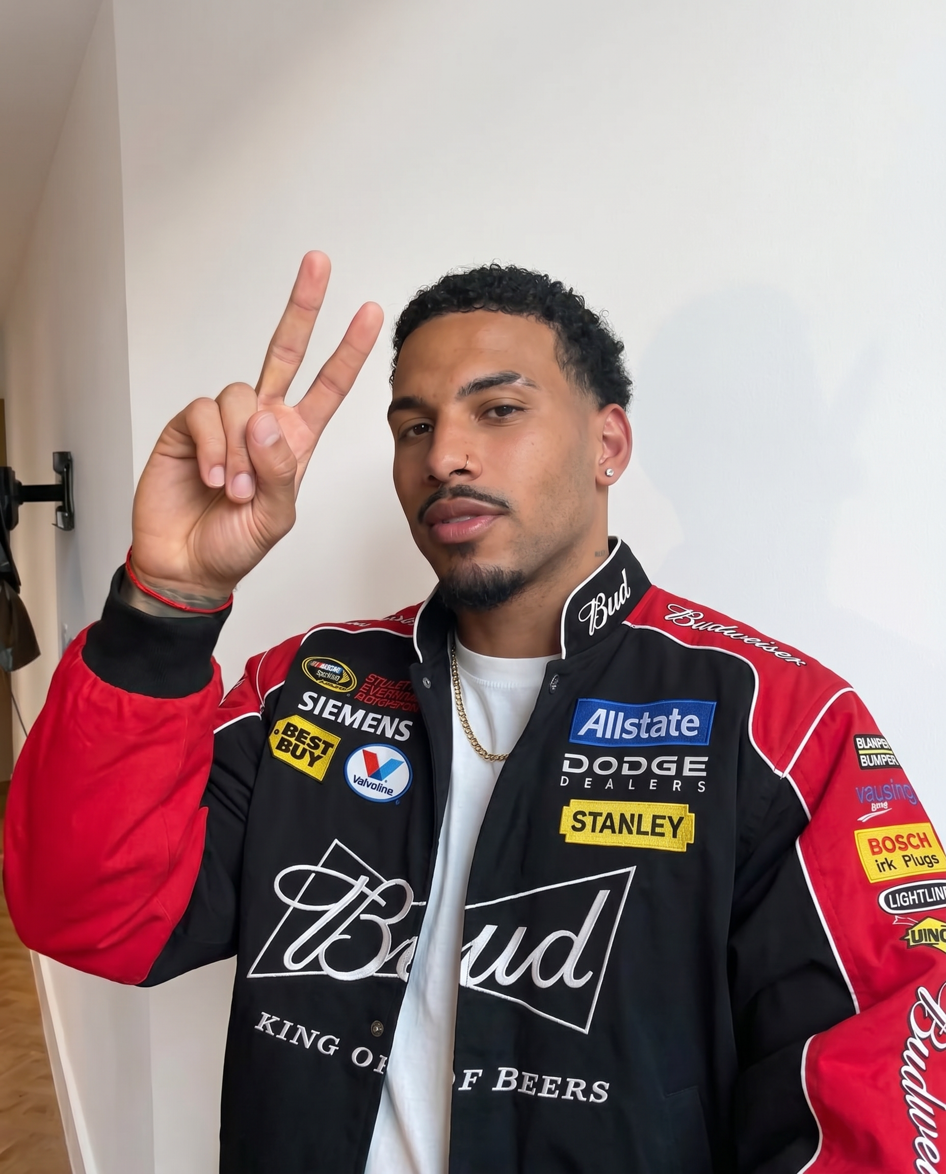 Budweiser Vintage Jacket - Black Edition