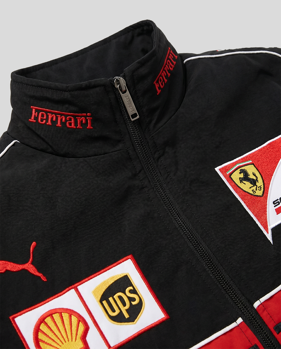 Ferrari F1 Vintage Racing Jacket - Black Edition