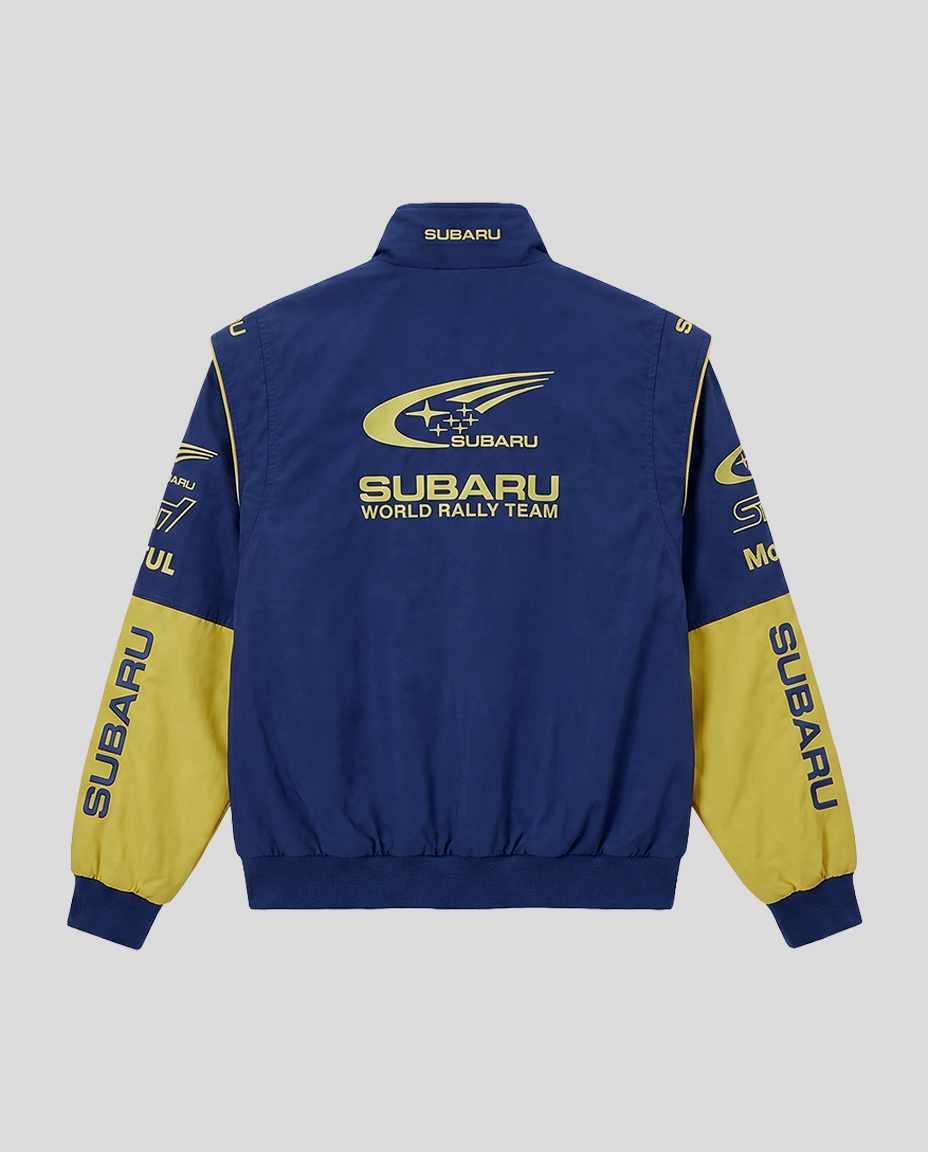 Subaru Rally Vintage Racing Jacket - Blue Edition